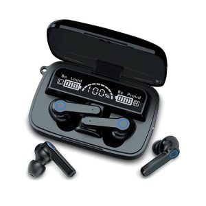 🎧 M19 TWS – Power Display Bluetooth Earbuds!
