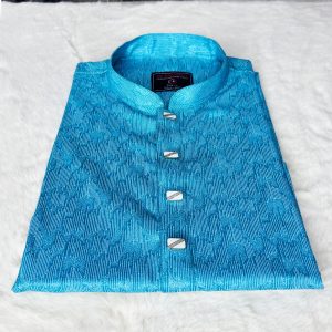 Premium Cotton Print Panjabi