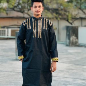 Block Print Panjabi
