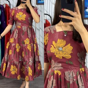 Readymade Two Piece Kurti-.