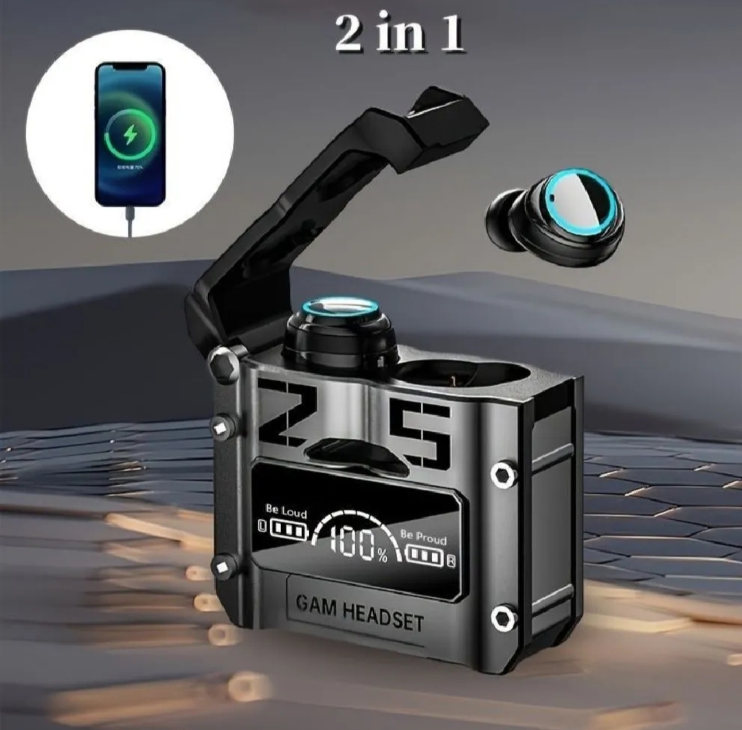 M25 TWS True Wireless RGB Gaming Earbuds